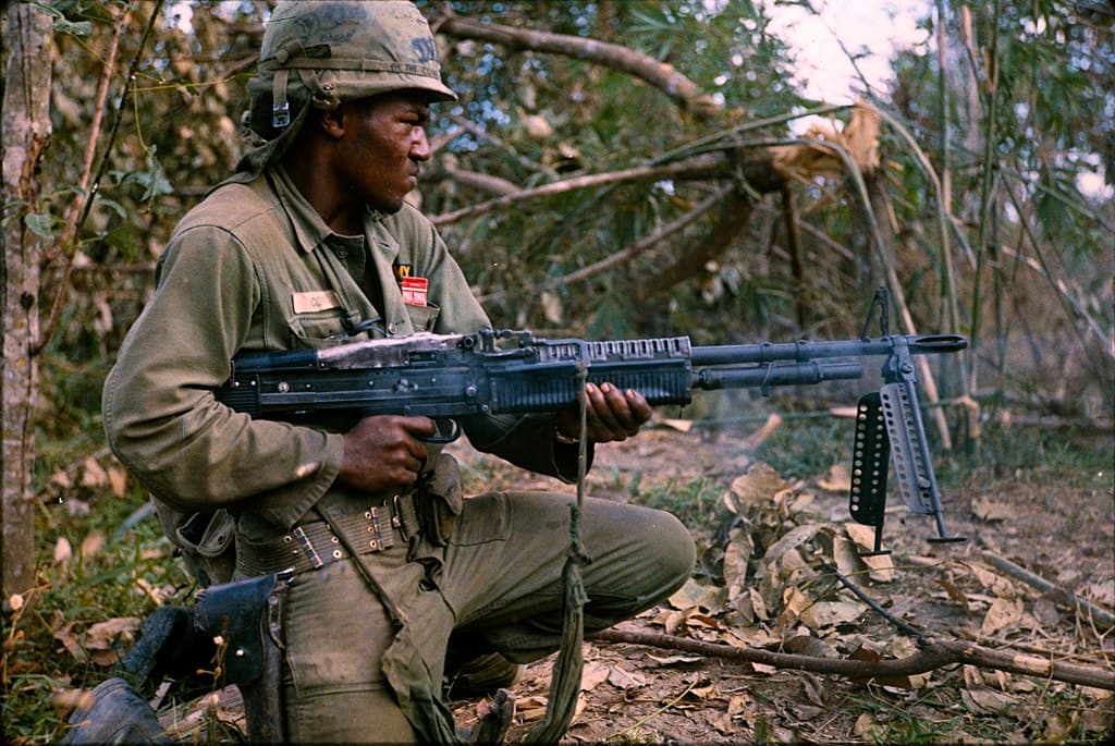 M60GPMG射撃画像