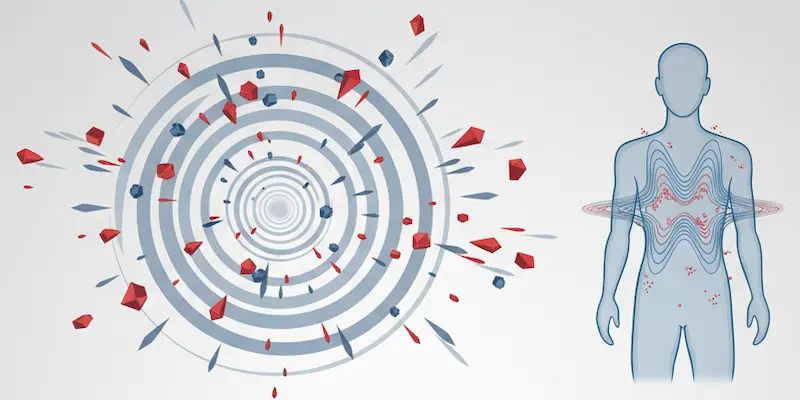 通常爆弾とフレシェット弾の効果比較画像