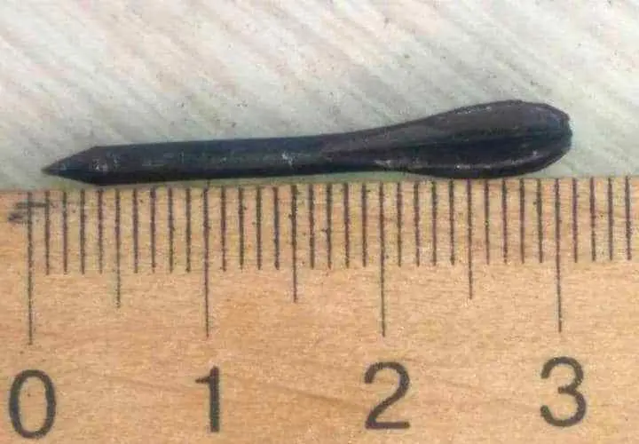 ロシア製フレシェット弾画像