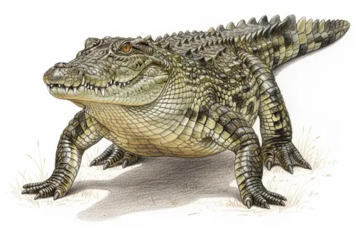 ナイルワニ画像