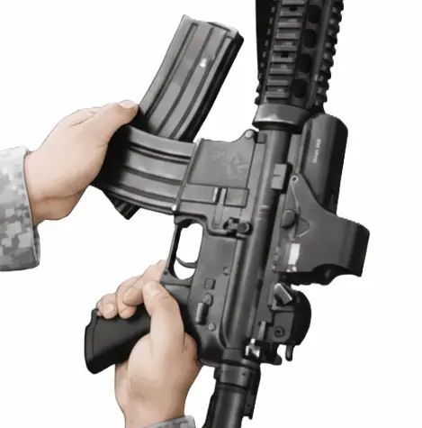 ライフル射撃姿勢イラスト