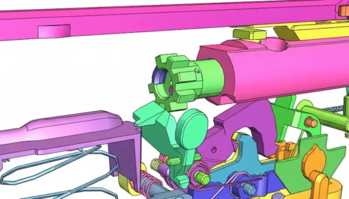 AR15ボルトキャッチイメージ画像