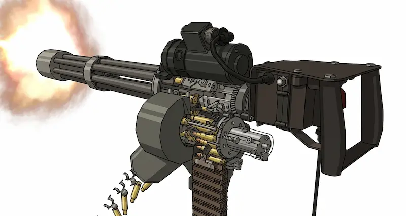 ミニガン内部構造イメージ図