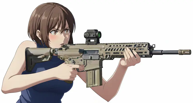 M7ライフルイラスト画像