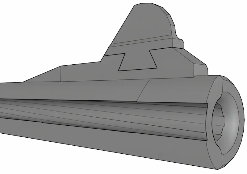 ライフル銃身イメージ画像