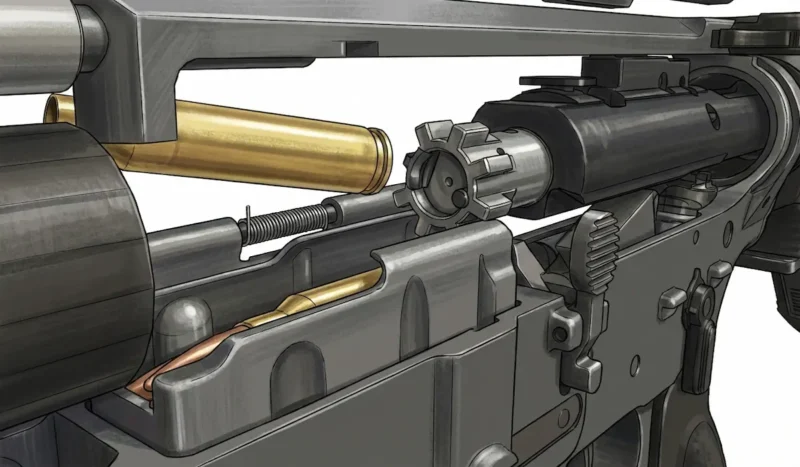 AR15内部構造イメージ画像