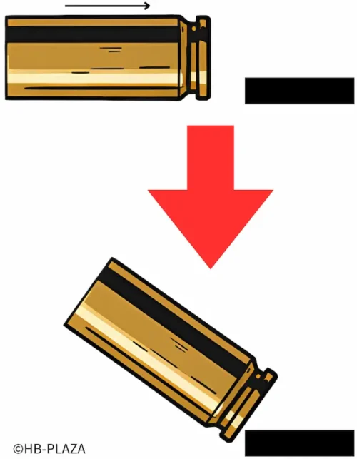 拳銃弾排莢構造イメージ画像