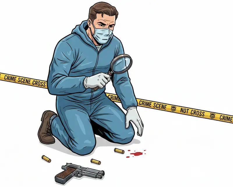 現場検証イメージ画像