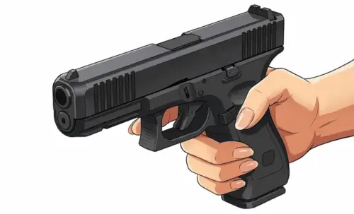 グロック17Vイメージイラスト画像