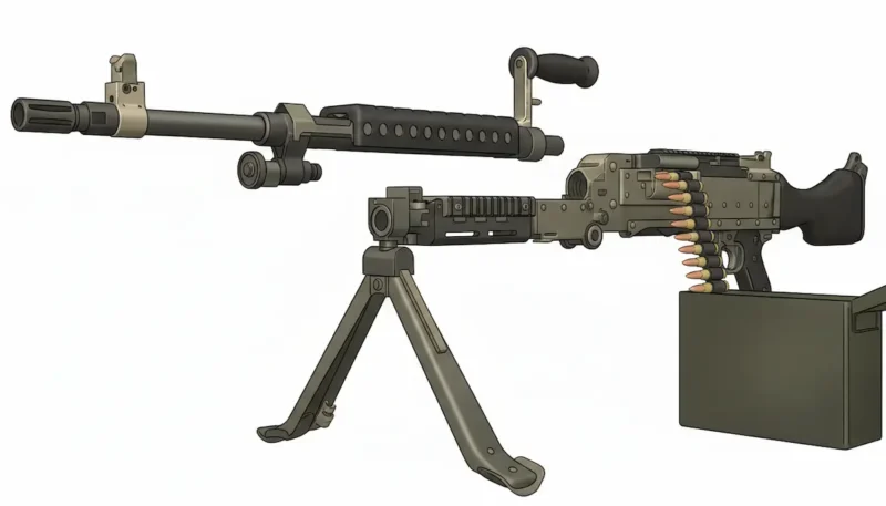 銃身交換イメージ画像