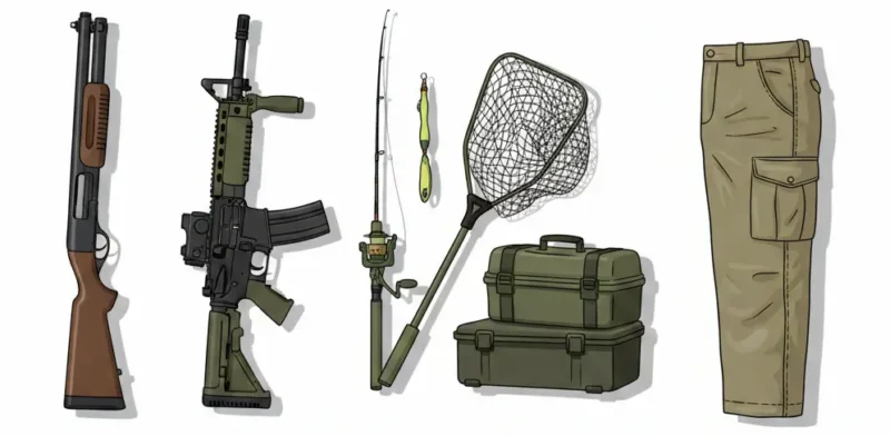 アウトドアグッズイメージ画像