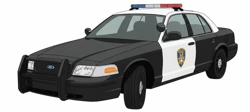 パトカーイメージ画像