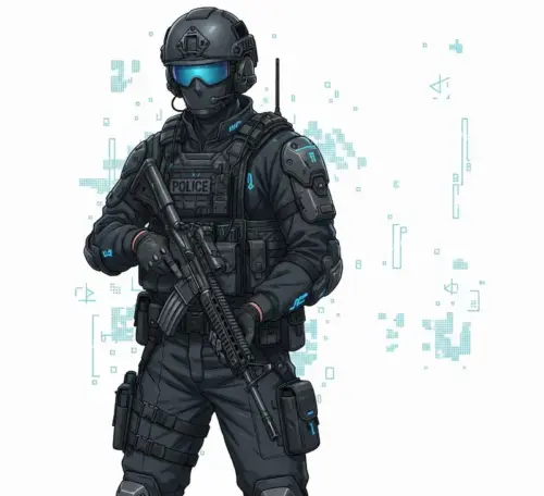 警察特殊部隊イメージ画像