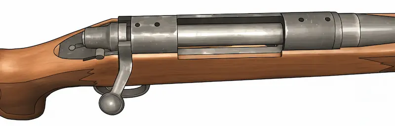 レミントンM700装填方法解説画像