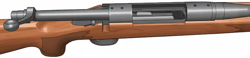 レミントンM700装填方法解説画像