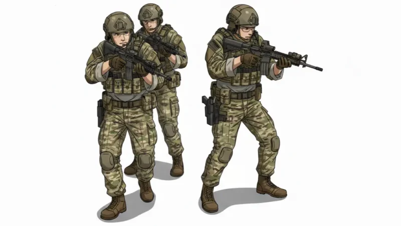 兵士イメージ画像