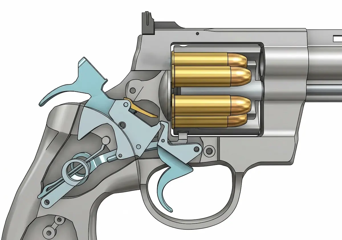 シングルアクションとダブルアクションとは？ トリガーメカの違いを