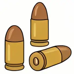 拳銃弾アイコン