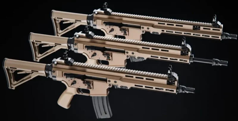 FN Herstal FN ARKA ３丁比較画像